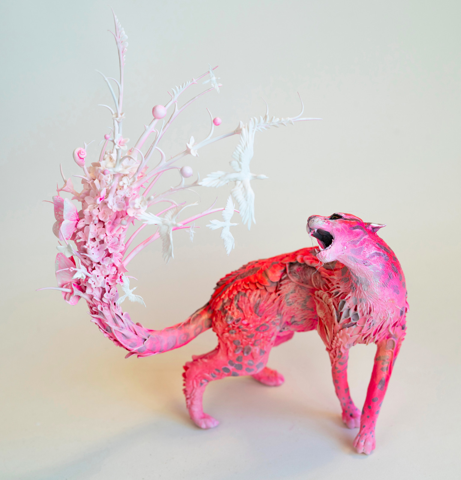 Ellen Jewett 8 artesania escultura animales naturaleza fantasia