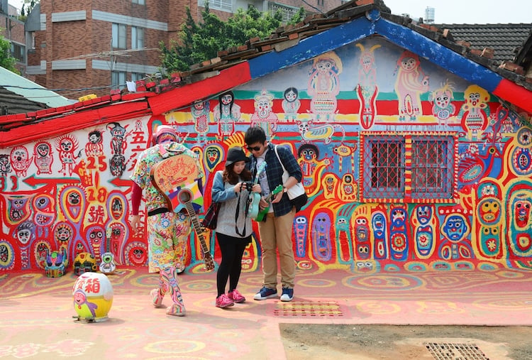 Huang Yung fu 8 estilo de vida vejez intervencion pintura Taiwan inspiracion