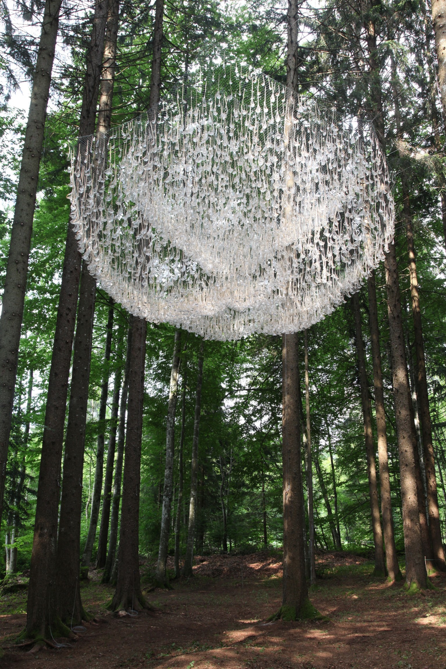 John Grade 2 Reservoir instalacion agua lluvia naturaleza bosque
