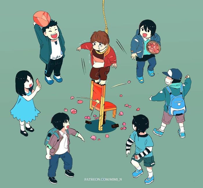 Mimi N 11 ilustracion psicoogia sociedad redes sociales Instagram