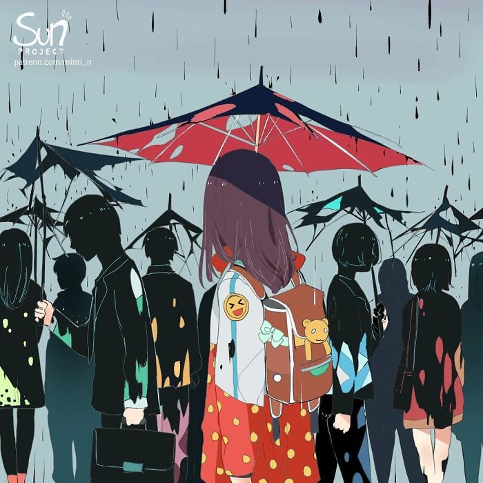 Mimi N 3 ilustracion psicoogia sociedad redes sociales Instagram