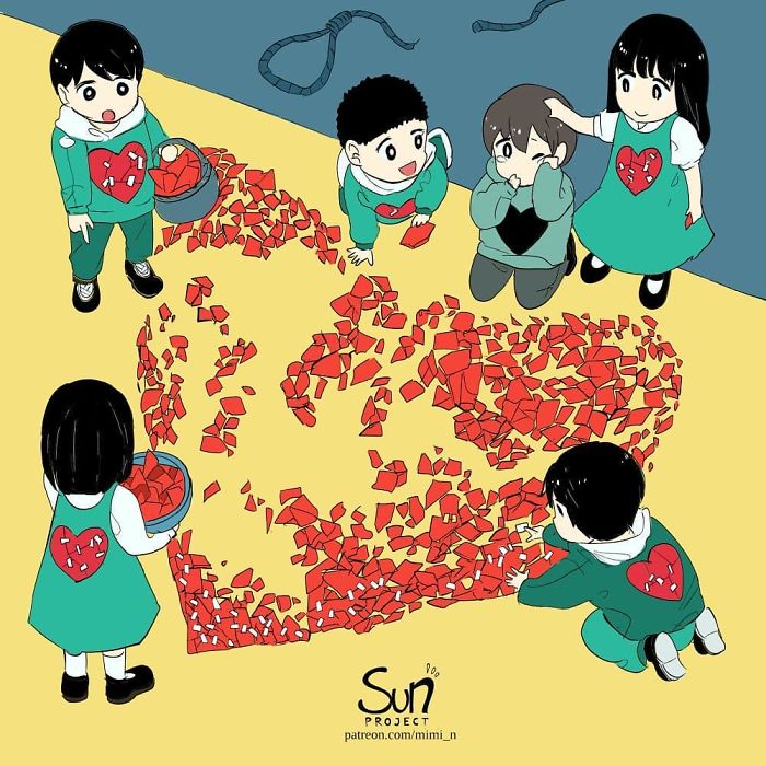 Mimi N 5 ilustracion psicoogia sociedad redes sociales Instagram
