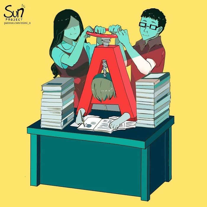 Mimi N 7 ilustracion psicoogia sociedad redes sociales Instagram