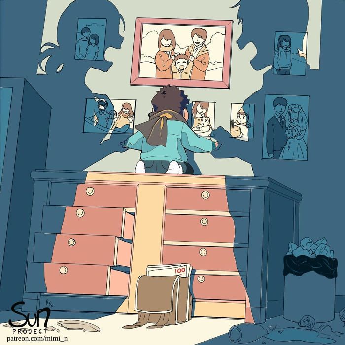 Mimi N 8 ilustracion psicoogia sociedad redes sociales Instagram