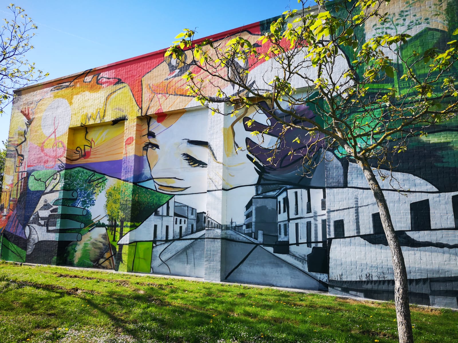 Ongi Etorria 2 mural intervenciones urbanas arte urbano San Martin Vitoria