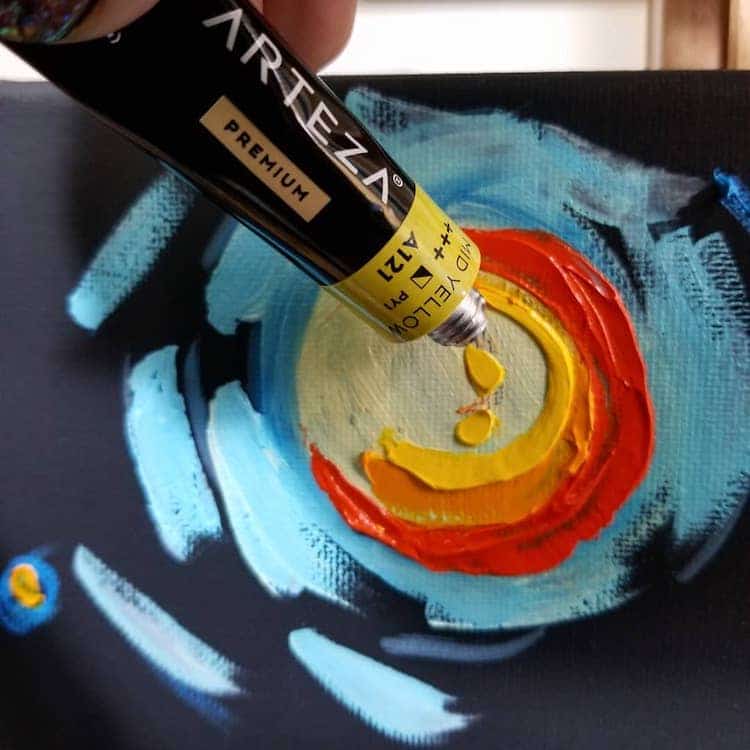 Aja Trier 6 postimpresionismo Vincent Van Gogh perros pintura