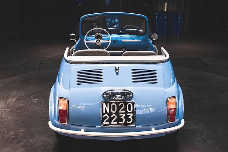Fiat 500 1 coche ecologia sostenibilidad vintage retro diseno