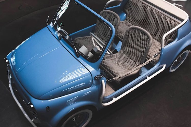 Fiat 500 2 coche ecologia sostenibilidad vintage retro diseno