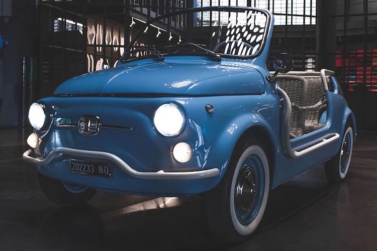 Fiat 500 8 coche ecologia sostenibilidad vintage retro diseno