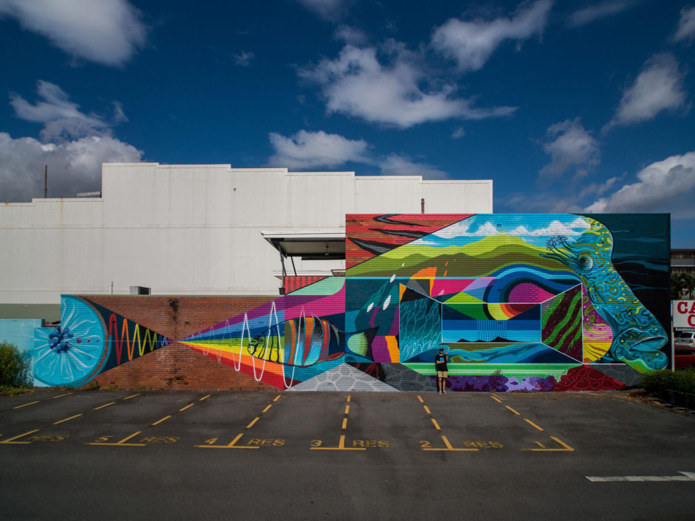 Fundacion PangeaSeed 10 mural arte urbano planeta oceano concienciacion Sea Walls