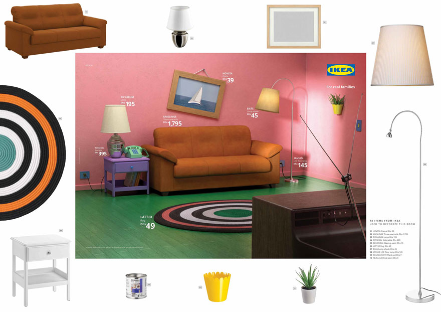 IKEA 3 serie television diseno de interiores frikismo cultura pop