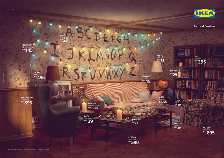 IKEA 8 serie television diseno de interiores frikismo cultura pop