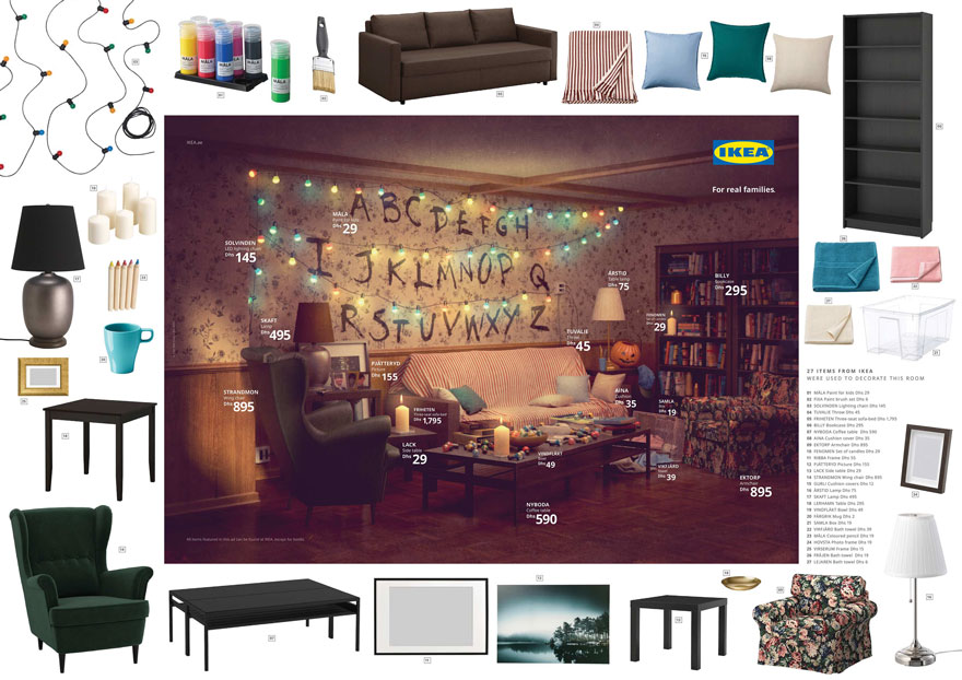 IKEA 9 serie television diseno de interiores frikismo cultura pop