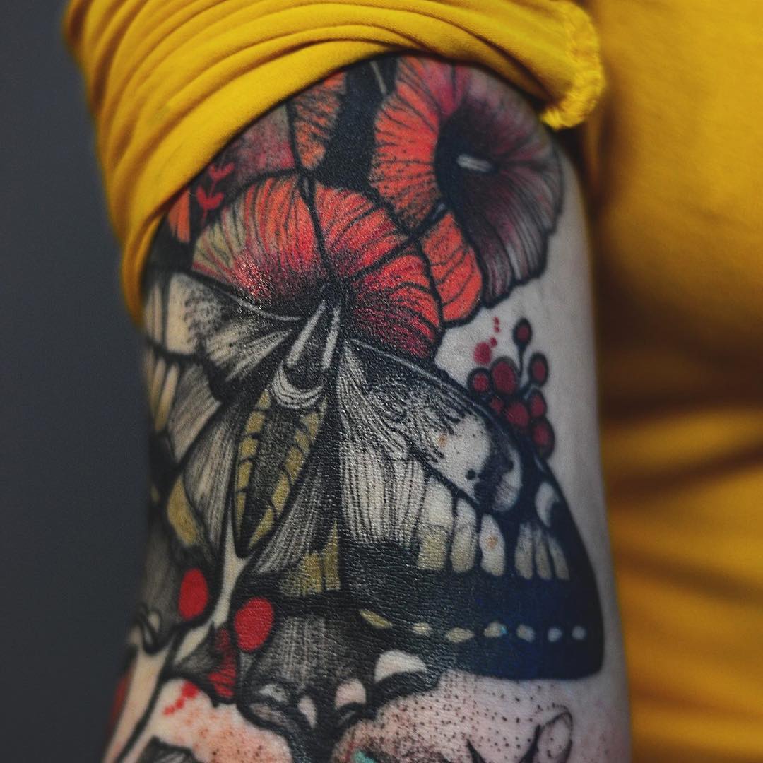 Joanna Swirska 10 tatto tatuajes tendencia acuarela animales
