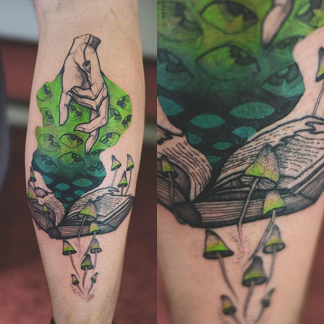 Joanna Swirska 2 tatto tatuajes tendencia acuarela animales