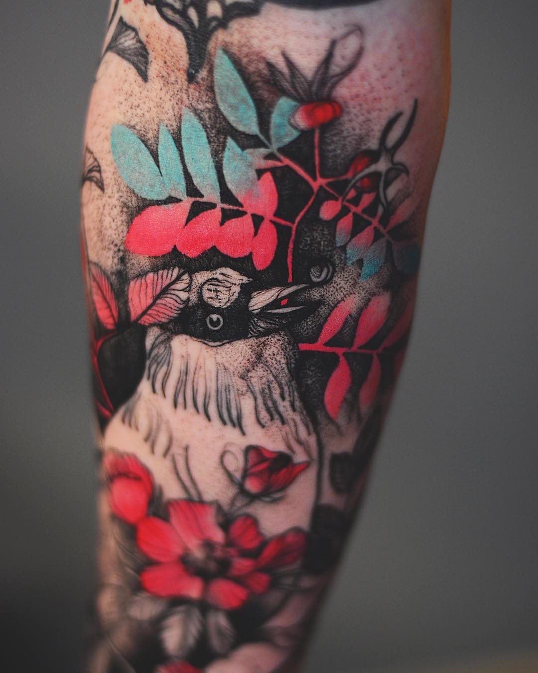 Joanna Swirska 7 tatto tatuajes tendencia acuarela animales