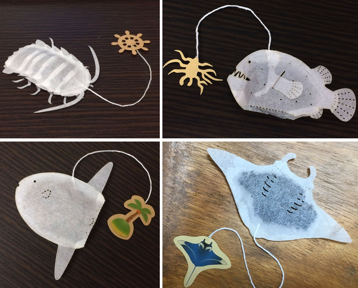 Ocean Tea Bag 7 diseno te estilo de vida animales