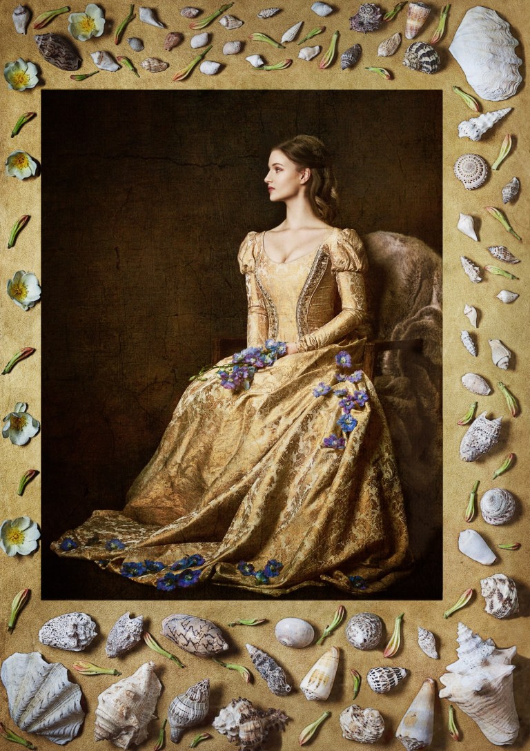 renaissance flower portrait by james hall1