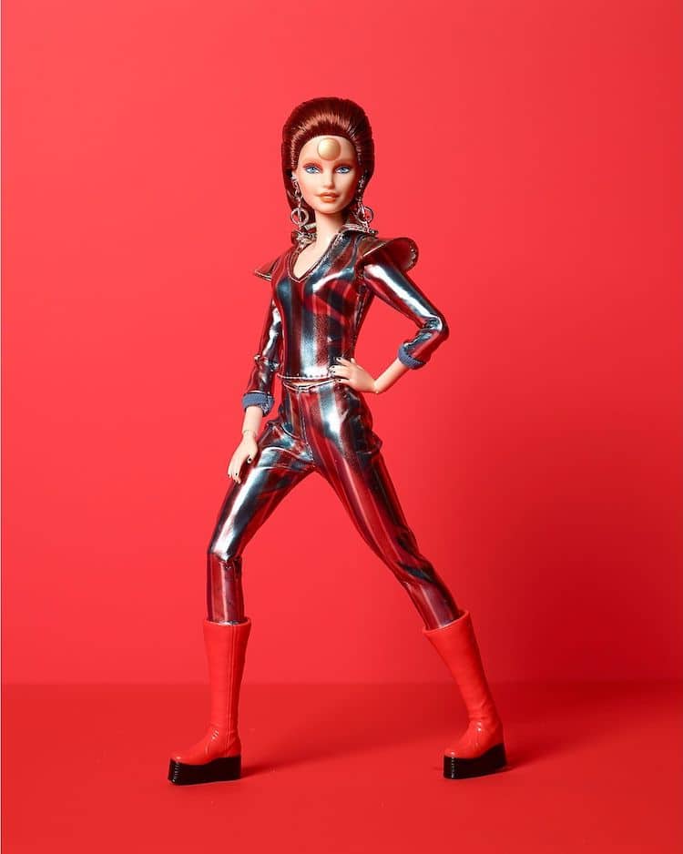 Barbie 1 Mattel David Bowie Ziggy Stardust Space Oddity cultura pop musica