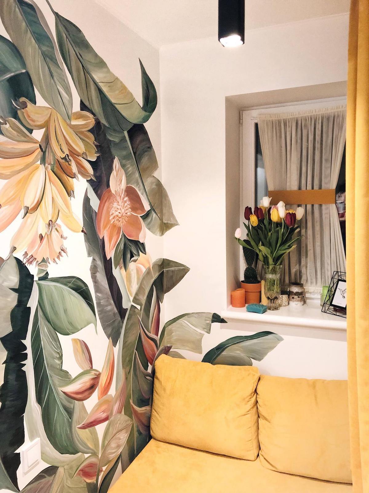 Lilit Sargsyan mural flores 11