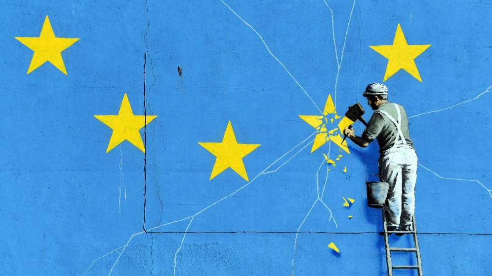 Banksy 1 Brexit mural arte urbano sociedad economia arte