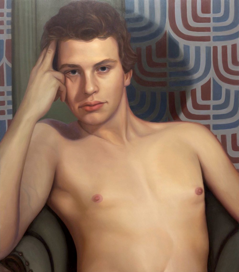 Laura Krifka pintura erotica The Game Of Patience