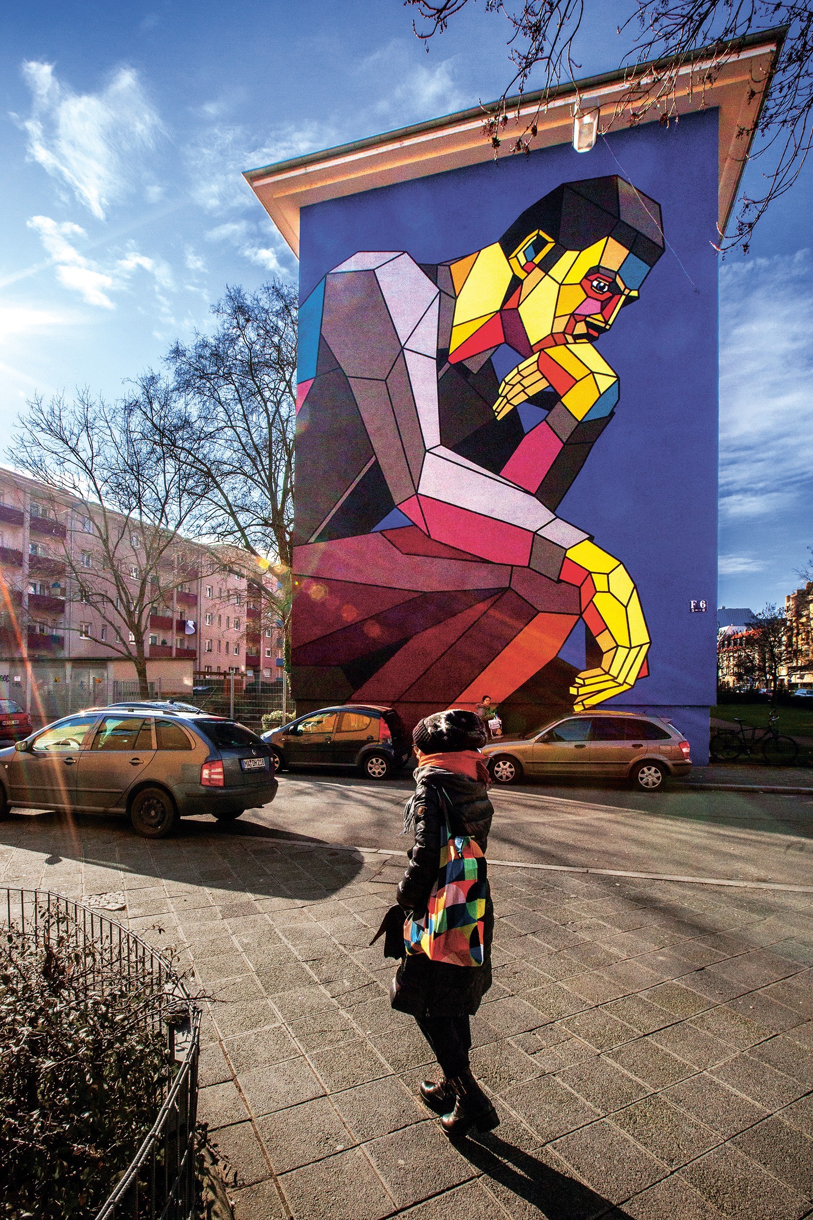 Stadt Wand Kunst 21 Mannheim arte urbano intervenciones urbanas arquitectura