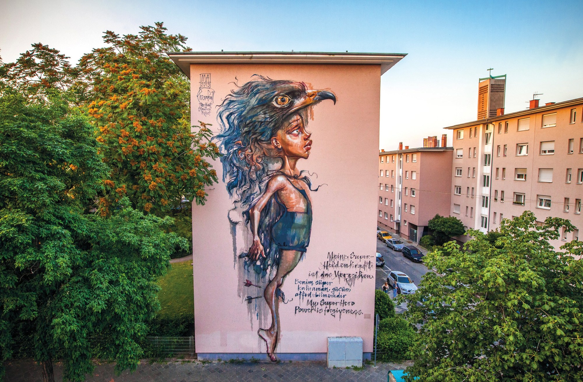 Stadt Wand Kunst 22 Mannheim arte urbano intervenciones urbanas arquitectura