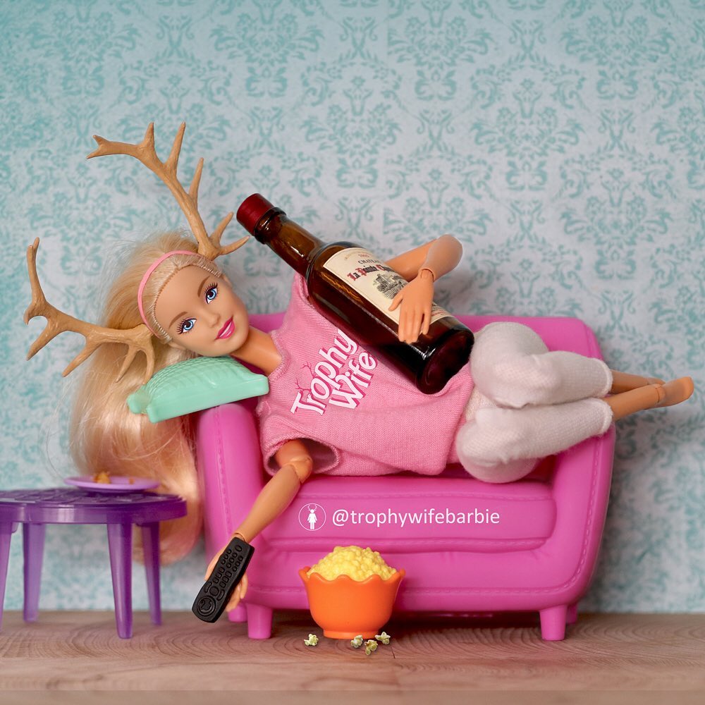 Trophy Wife Barbie 14 Annelies Hofmeyr humor ironia juguete Barbie Instagram