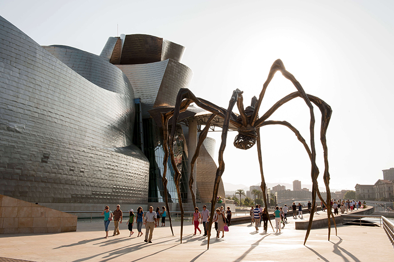 Louise Bourgeois, Maman, Museo Guggenheim de Bilbao.