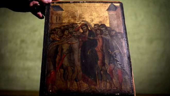 Cimabue 1 Cristo Burlado historia del arte pintura sociedad noticia