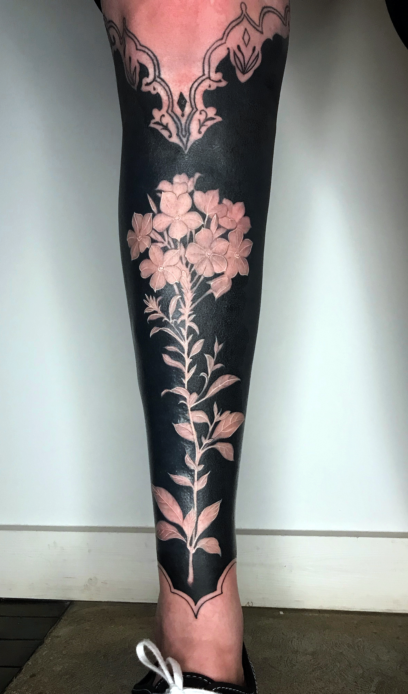 Esther Garcia 5 tatto tatuaje flore flower arte botanica