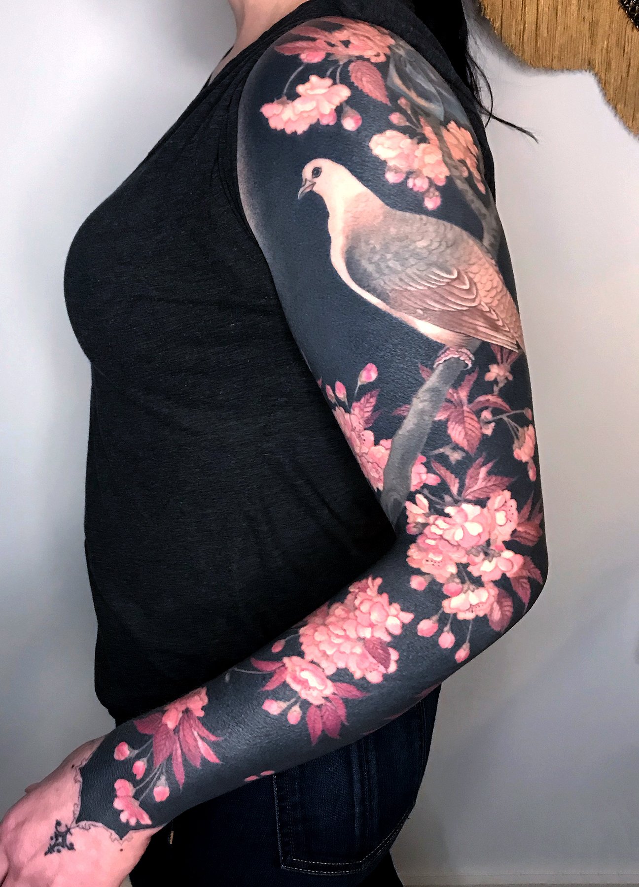 Esther Garcia 7 tatto tatuaje flore flower arte botanica