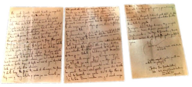Federico García Lorca folios