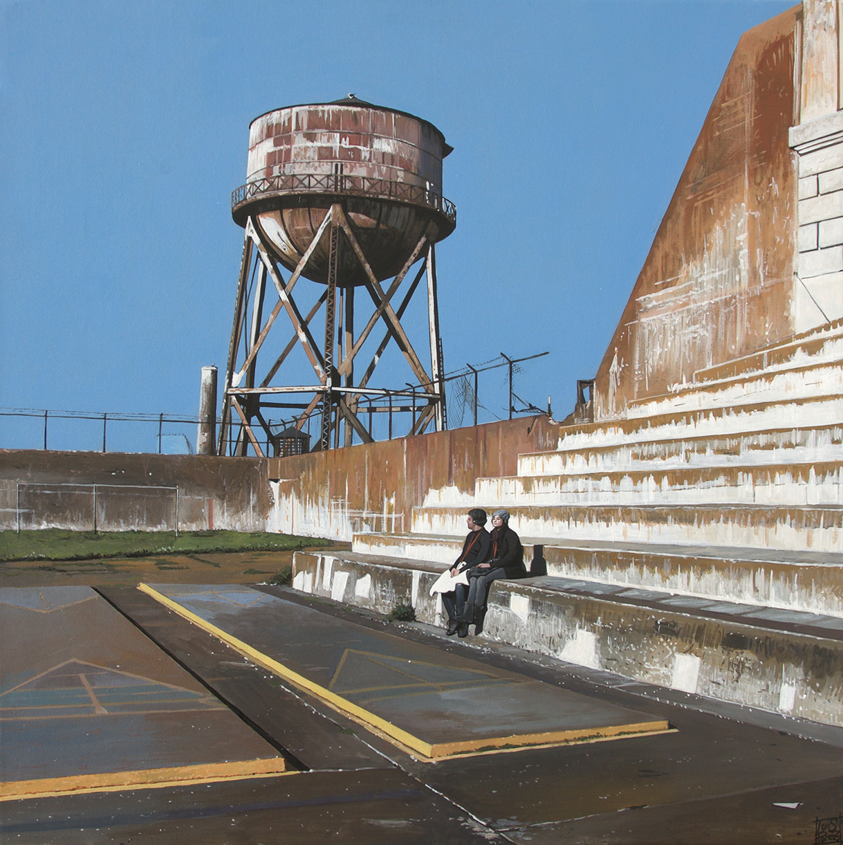 Pintura hiperrealista del pintor Luis Pérez