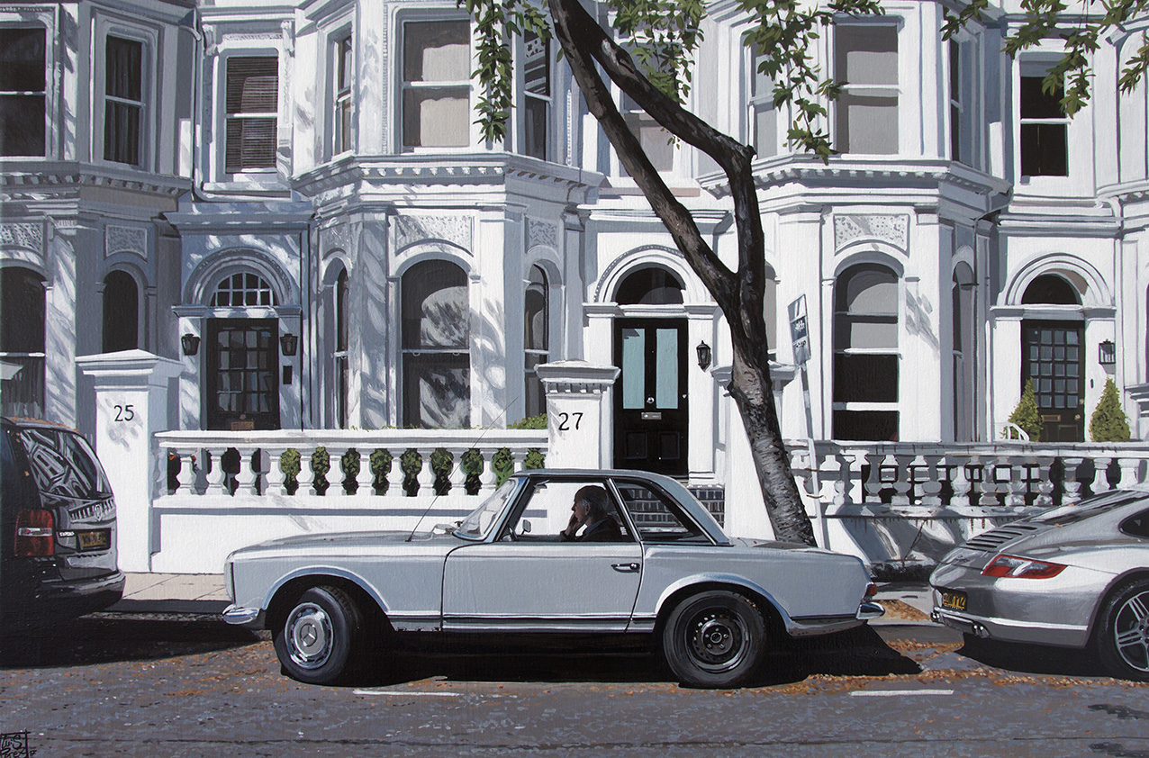 Pintura hiperrealista del pintor Luis Pérez