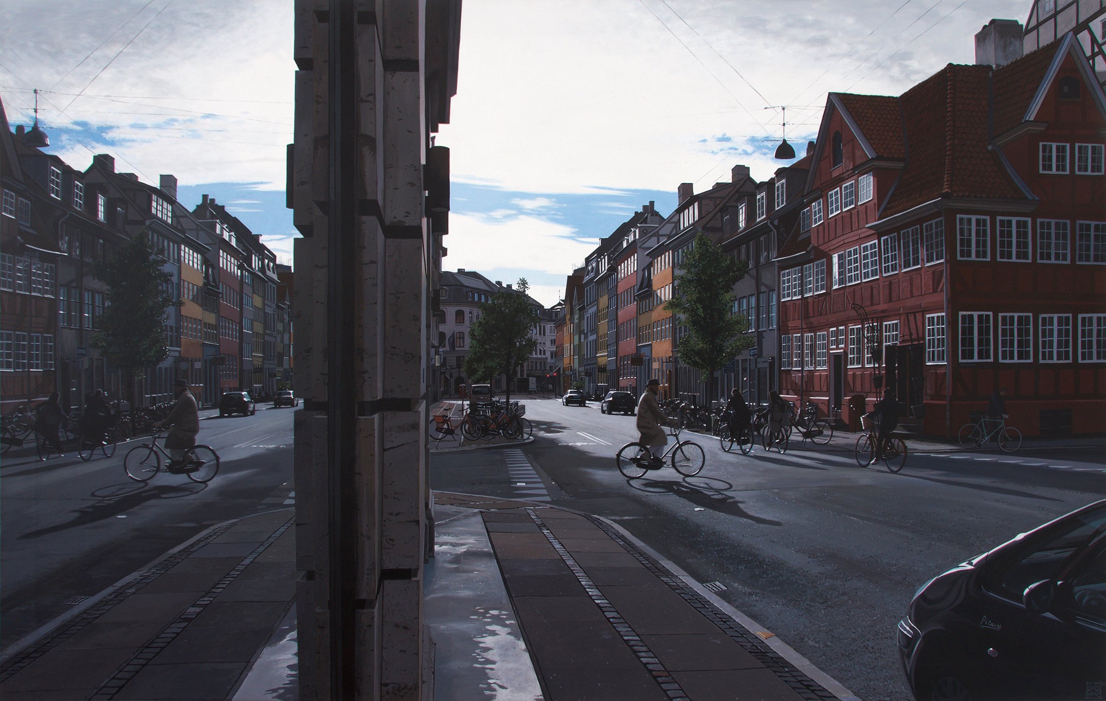 Pintura hiperrealista del pintor Luis Pérez
