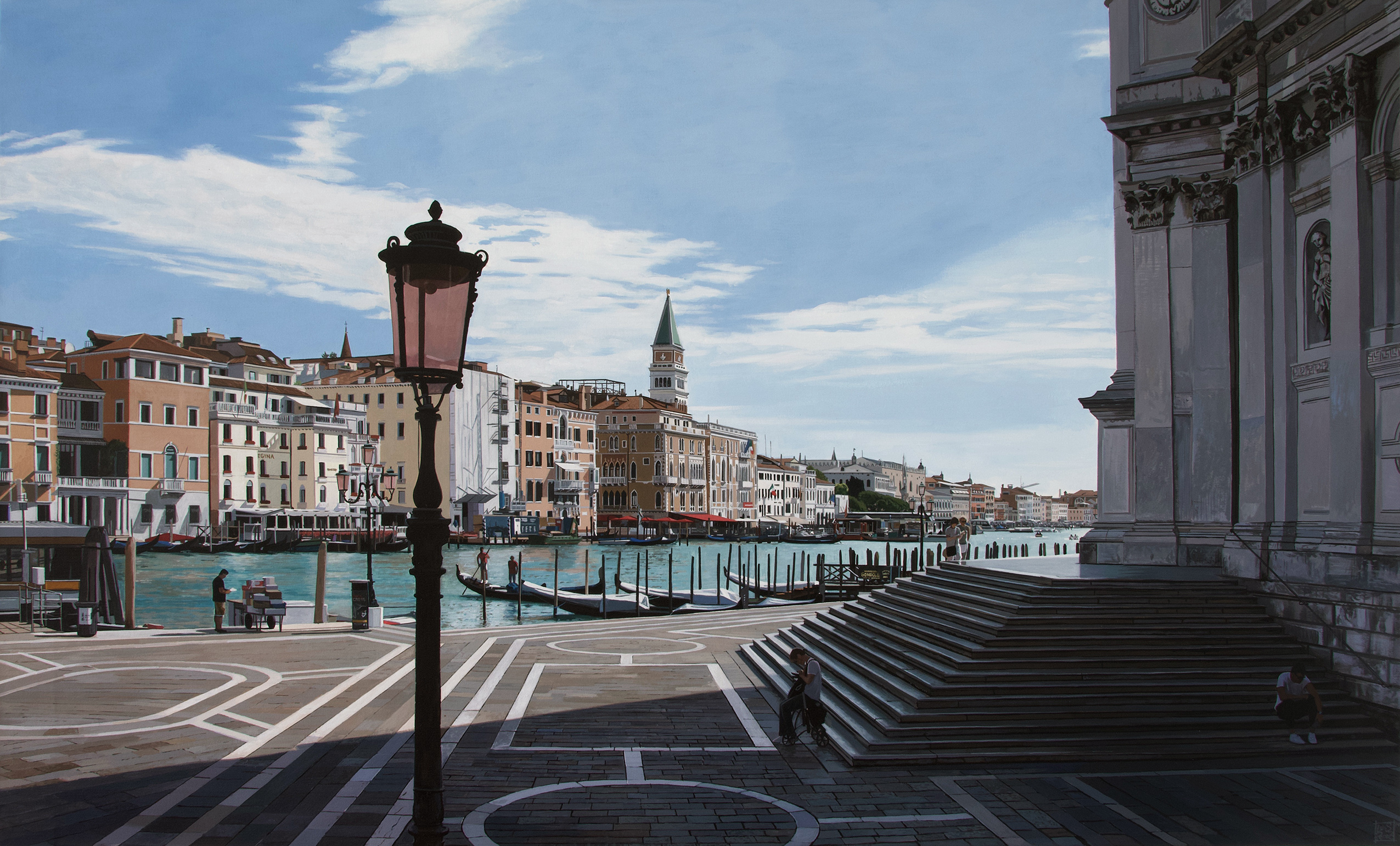 Pintura hiperrealista del pintor Luis Pérez