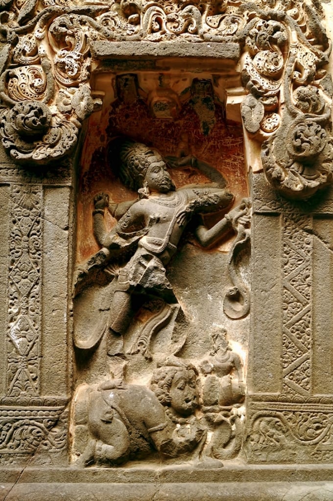Templo de Kailasa 8 Ellora arquitectura folclore historia del arte Patrimonio de la Humanidad