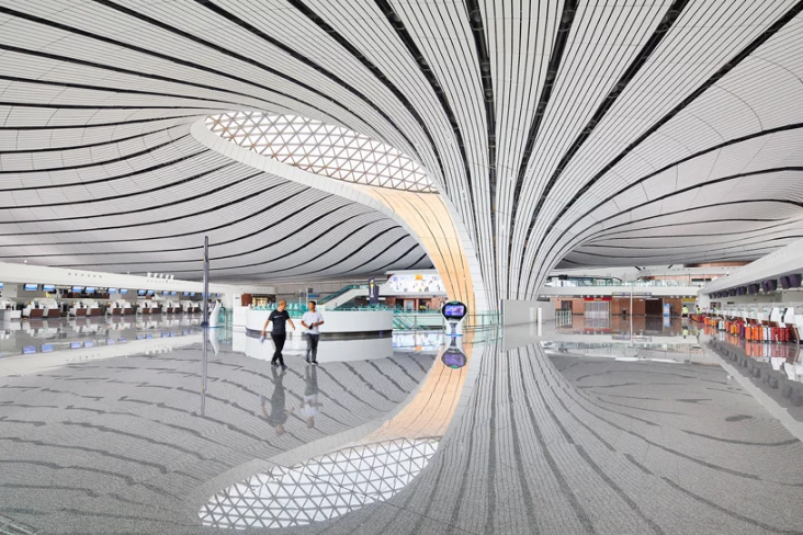 Zaha Hadid 6 Beijing Daxing International Airport vanguardia diseño arquitectura
