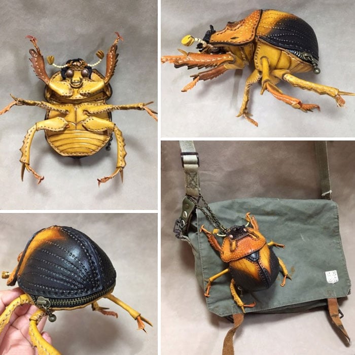 Amanojaku de Hesomagari 2 diseño insectos moda animales complementos