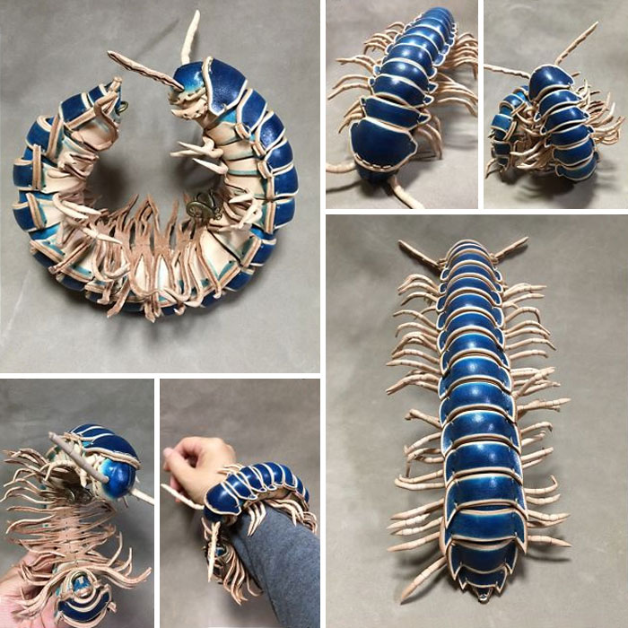 Amanojaku de Hesomagari 5 diseño insectos moda animales complementos