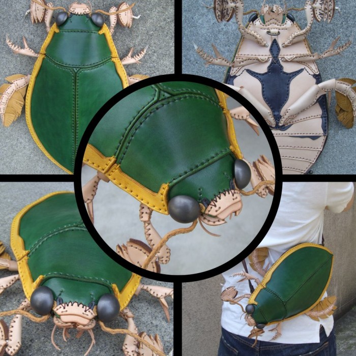 Amanojaku de Hesomagari 8 diseño insectos moda animales complementos