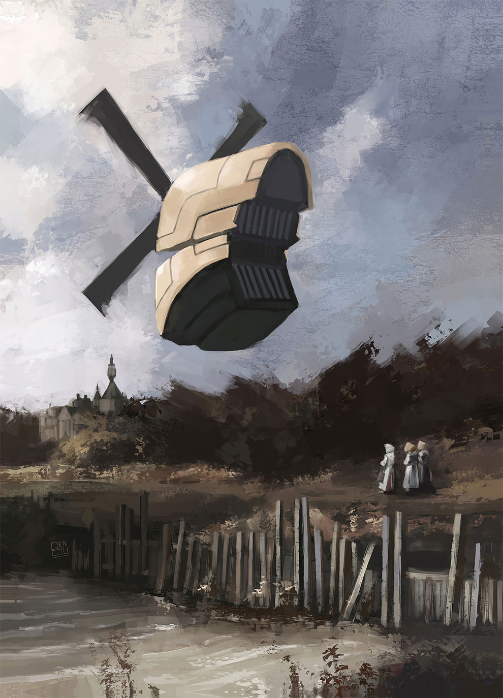 Bryn Jones ilustra el futuro y el postapocalipsis 3