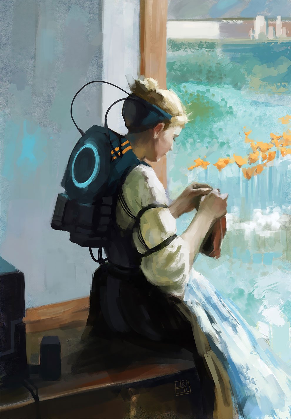 Bryn Jones ilustra el futuro y el postapocalipsis 4