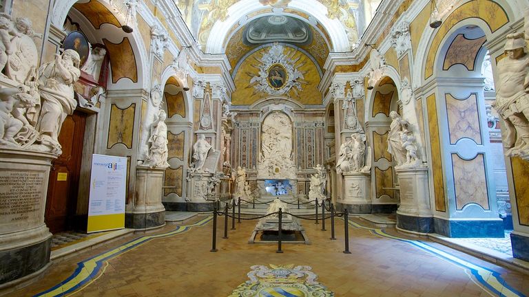 Interior de la Capilla de Sansevero