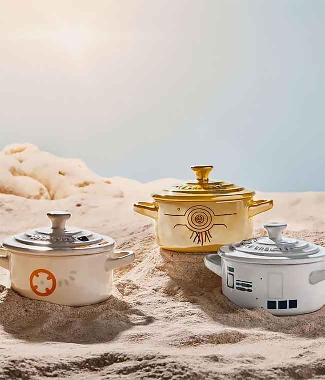 LeCreuset 2 diseño hogar frikismo Star Wars George Lucas