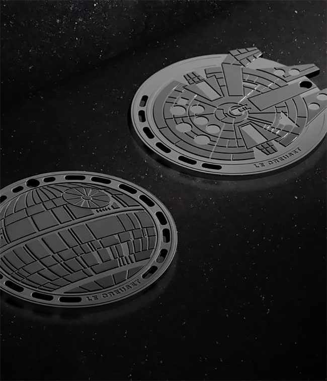 LeCreuset 5 diseño hogar frikismo Star Wars George Lucas