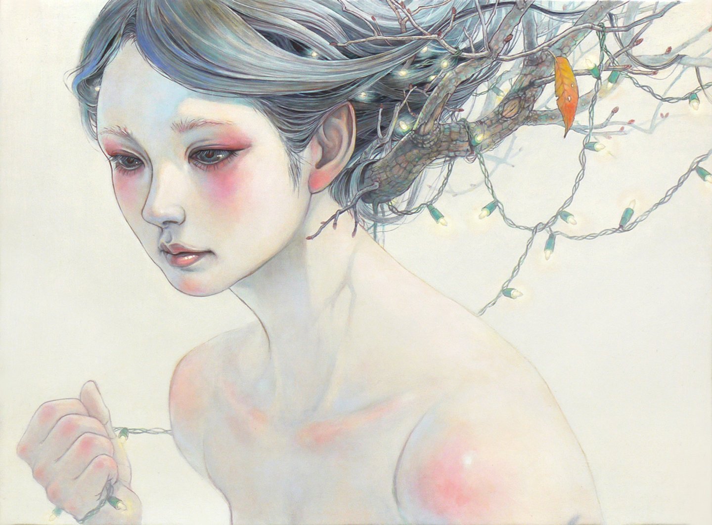 Miho Hirano retratos oleo onirismo 9