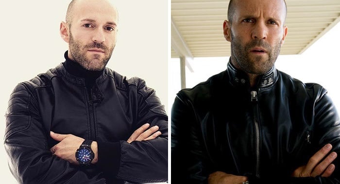 Un perfil en Instagram muestra el impresionante parecido entre los famosos y sus dobles 12